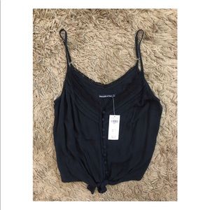 Abercrombie and Fitch black tank